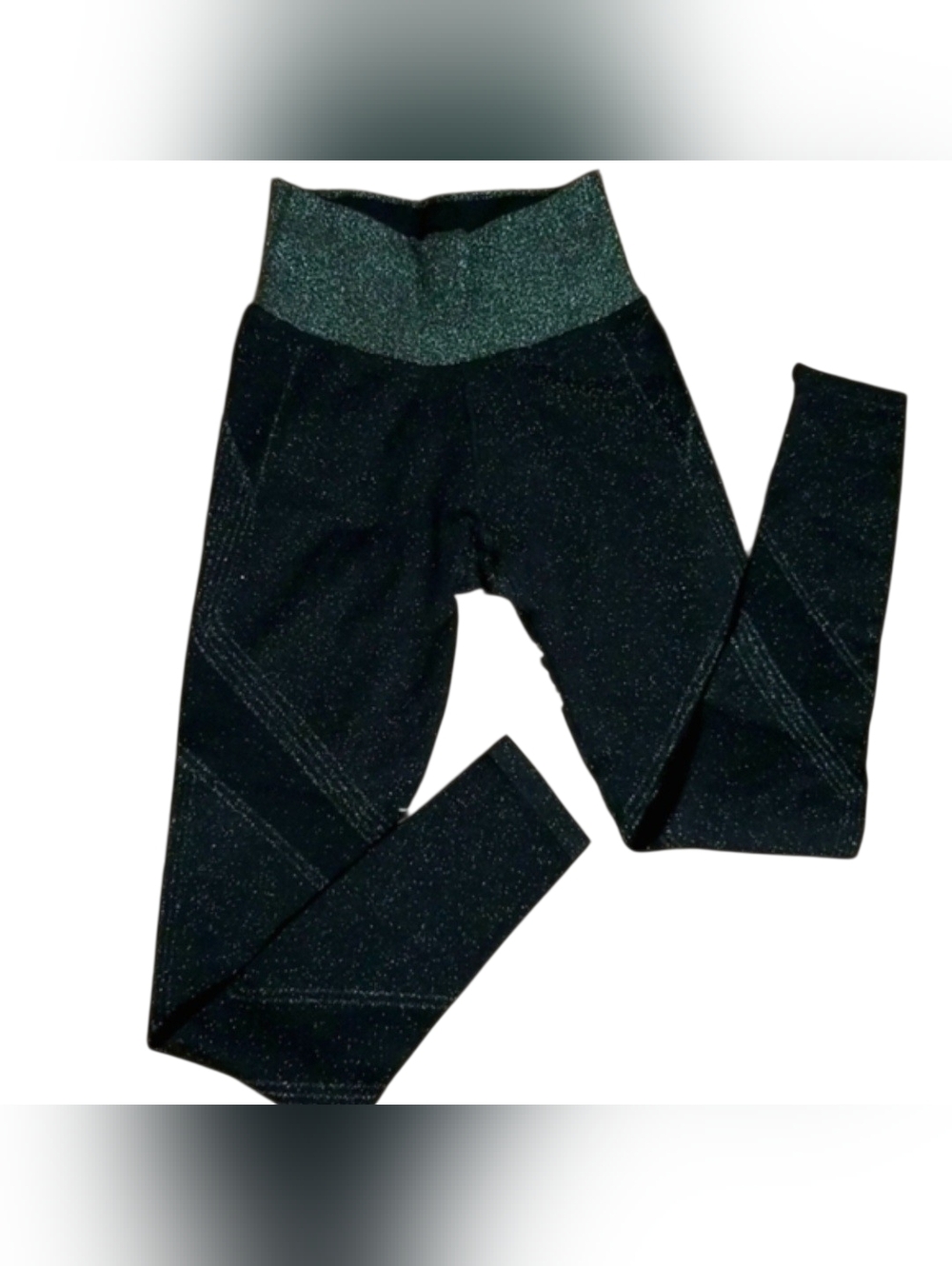 NEW ATHLETA Lurex High-Waist Seamless Twilight Sparkle Glitter Tights Leggings